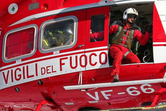 Sorpresi dalla nebbia sul Pizzo di Ormea: marito e moglie recuperati illesi dai vigili del fuoco