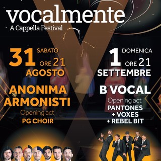 Vocalmente A Cappella Festival 2024: una serata straordinaria con l'Anonima Armonisti