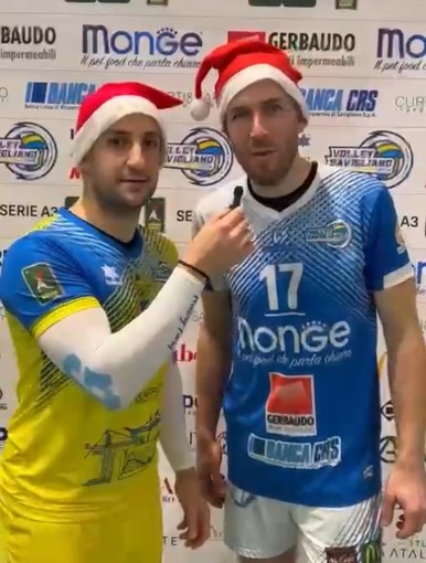 Buon Natale dal volley: gli auguri di Cuneo Granda Volley, Lpm Mondovì, Cuneo Volley e Volley Savigliano