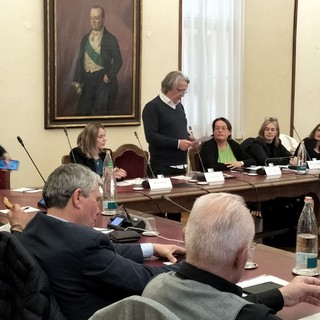 Vincenzo Pellegrino in Consiglio comunale a Cuneo