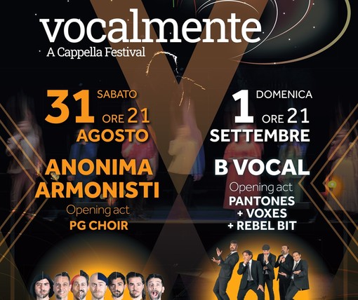 Vocalmente A Cappella Festival 2024: una serata straordinaria con l'Anonima Armonisti