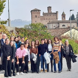 Studenti dell'I.I.S ARIMONDI EULA alla premiazione del Bottari Lattes