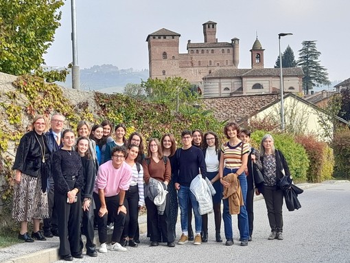 Studenti dell'I.I.S ARIMONDI EULA alla premiazione del Bottari Lattes