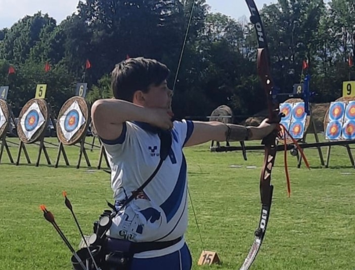 Tiro con l'arco: Viglietta dell' Arclub Fossano rappresenterà il Piemonte al Trofeo Coni