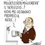 Acqua privatizzata? Non ce la danno a bere...