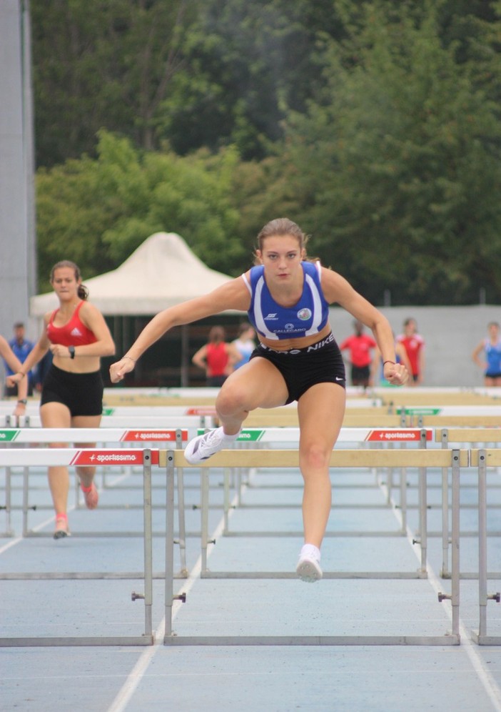 Alessia Succo in azione - foto archivio fidal piemonte