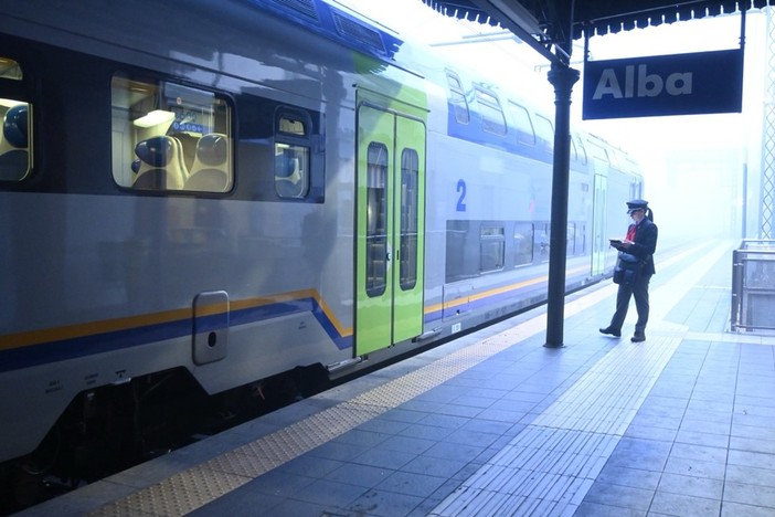 La stazione ferroviaria di Alba