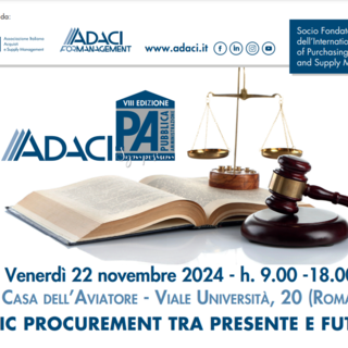 ADACI PA SYMPOSIUM: il public procurement tra presente e futuro a Roma