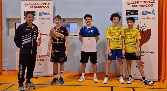 Badminton: cinque titoli per Alba Shuttle ai campionati regionali under 19 e Master