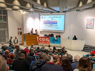 Assemblea dei delegati Cgil e Uil verso lo sciopero generale del 29 novembre