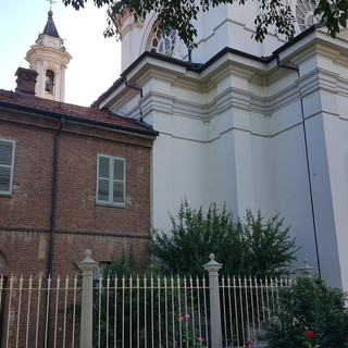 La chiesa delle Sorelle Clarisse a Bra