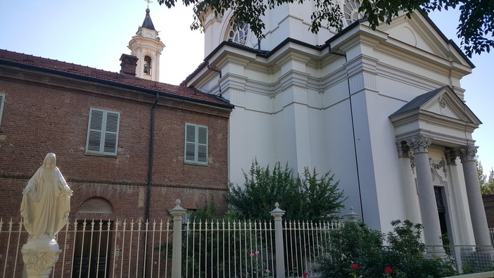 La chiesa delle Sorelle Clarisse a Bra