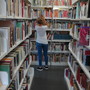 L'interno della biblioteca &quot;Arpino&quot;