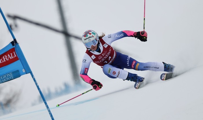 Marta Bassino a Sestriere (pentaphoto)