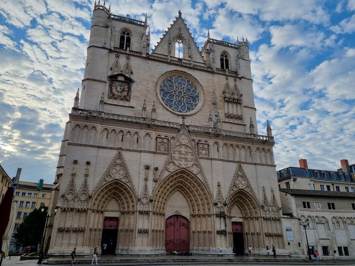 La Cattedrale di St-Jean, a Lione (Francia)