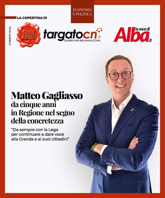 Matteo Gagliasso, da cinque anni in Regione nel segno della concretezza