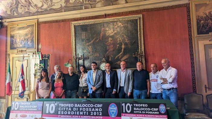 Presentato il 10° Trofeo Balocco CRF Città di Fossano, 2° Memorial Aldo e Alberto Balocco [VIDEO]