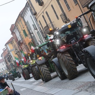 La protesta a Fossano del 23 febbraio scorso