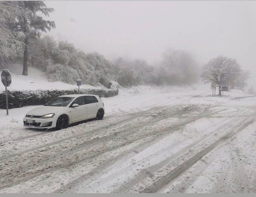 Foto di Loriz.Lake da Niella Belbo, dalla pagina FB Centro Meteo Piemonte