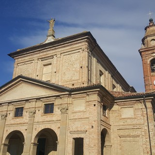 La chiesa parrocchiale di San Giovanni Battista, a Diano d’Alba