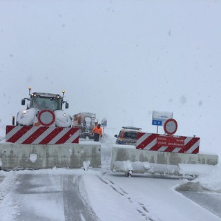 Chiuso causa neve il Colle della Maddalena