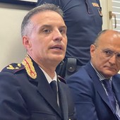 Il comandante della Stradale assieme al Questore di Cuneo