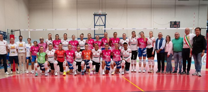 Per la Cuneo Granda Volley allenamento congiunto a Costa Volpino