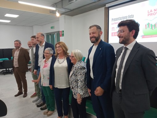 lA presentazione dei candidati della lista La Nostra Provincia alle elezioni del Consiglio provinciale (2024)