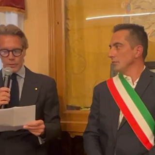 Valdieri, Emanuele Filiberto di Savoia: “Da sempre condanno il fascismo. Questo riconoscimento è un sogno che si realizza” [VIDEO]