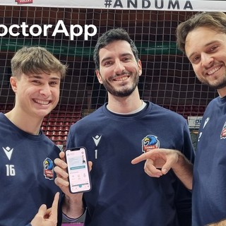 DoctorApp è un nuovo partner del Cuneo Volley