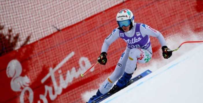 Sci alpino: Marta Bassino diciottesima nella discesa di Cortina