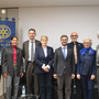 Da sinistra (nella foto di Lucia Ernè): Ginetto Pellerino, Gaia Frunzio, Roberto Bodrito, Nicoletta Ponchione, Alberto Gatto, Rosario D’Acunto, Piera Arata e Roberto Cavallo