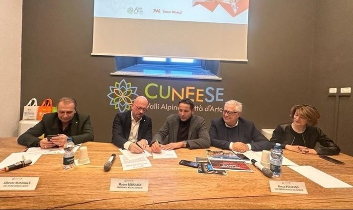 Condivisione digitale per il benessere del territorio: firmata la &quot;Convenzione Smart Land&quot; tra TecnoWorld Group e Atl del Cuneese (VIDEO)