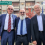 Da sinistra  Luca Barbaso, Partner OPsolution, Fulvio D’Alessandro, Presidente Federmanager Cuneo  e Domenico Piano, Amministratore OPsolution.