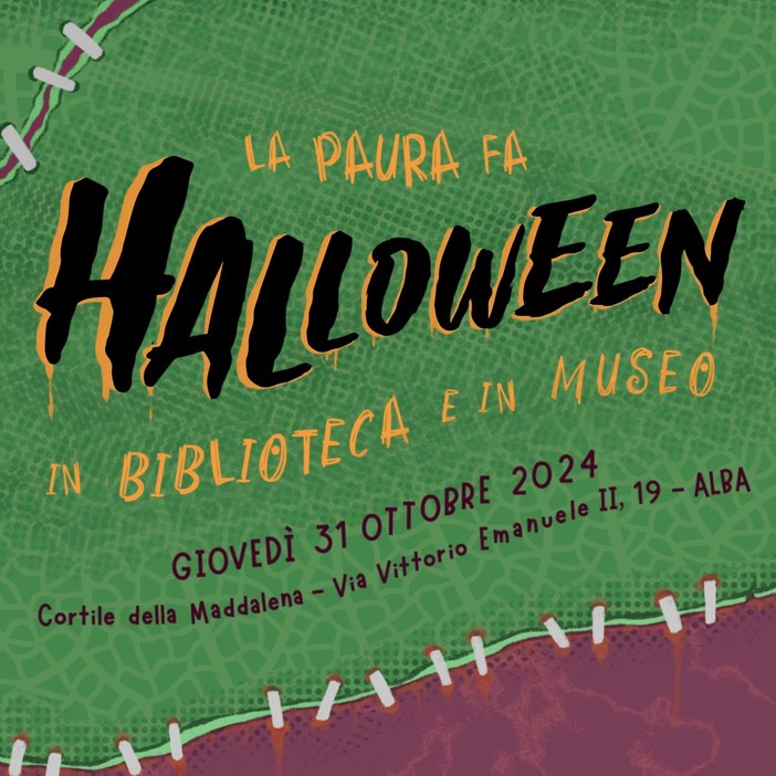 Halloween, giochi e laboratori alla biblioteca e al museo civico di Alba