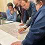 I vertici della Provincia in un incontro con i residenti del Comitato cittadino (Immagine di repertorio)