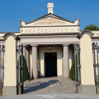 Il Tempio Crematorio nel cimitero urbano di Bra