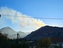 Incendio boschivo a Garessio in località Grappiolo: vigili del fuoco, AIB ed elicottero in azione