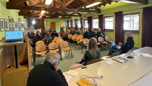 L'incontro a Valdieri nella sede del Parco (Foto G. Bernardi)