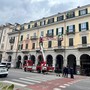 Infissi pericolanti in corso Nizza a Cuneo: intervento dei vigili del fuoco