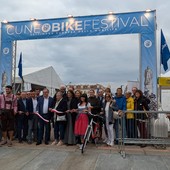 Inaugurato il &quot;Cuneo Bike Festival&quot; in piazza Galimberti [FOTO]