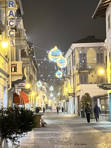 Le luminarie nel centro storico braidese