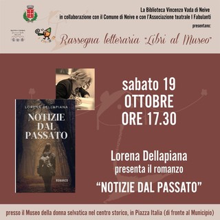 Lorena Dellapiana apre la rassegna letteraria &quot;Libri al Museo&quot; di Neive