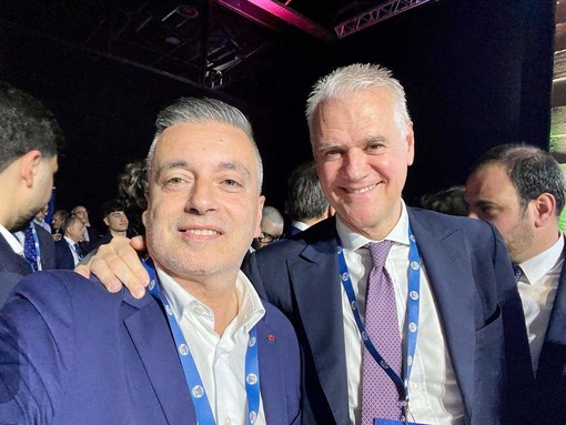 Il ministro Paolo Zangrillo con il vice presidente del Consiglio Regionale Franco Graglia