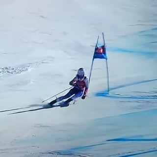 Marta Bassino in azione a Sestriere