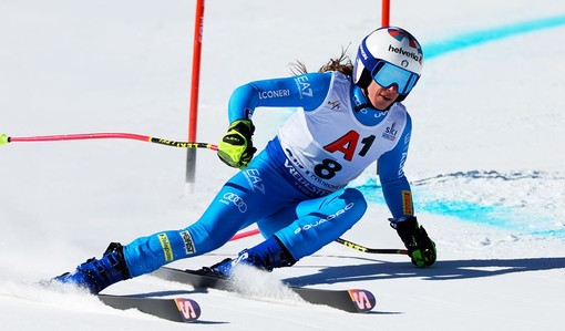 Marta Bassino in azione . foto fisi