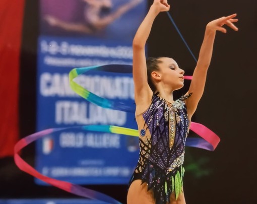 Ginnastica: la cervaschese Matilde Viano è bronzo nazionale nella rimtica