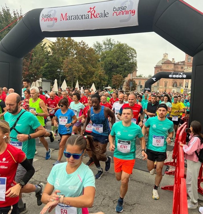 La Maratona Reale fa tappa a Racconigi: appuntamento a domenica 15 settembre