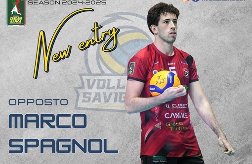 Volley maschile A3: a volte ritornano, Savigliano riabbraccia Marco Spagnol