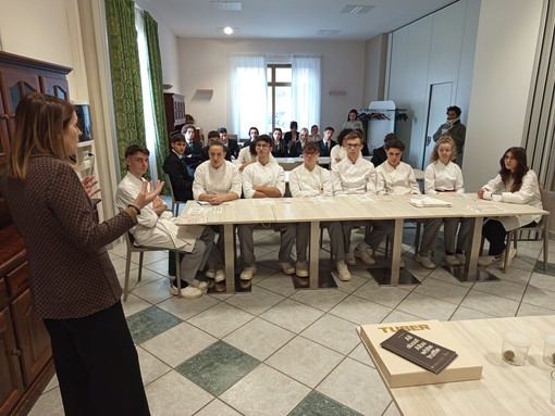 Dronero: all' Istituto Alberghiero Donadio una Masterclass sul Tartufo Bianco d’Alba (FOTO e VIDEO)